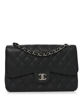Chanel Caviar Quilted Jumbo Double Flap #279416C75B